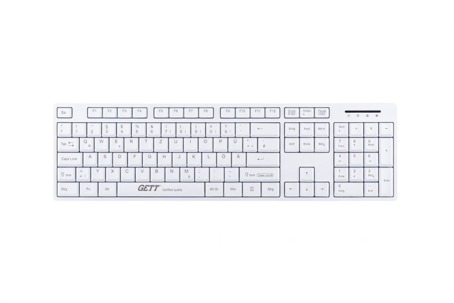 GCQ Cleantype Easy Basic White, frontview